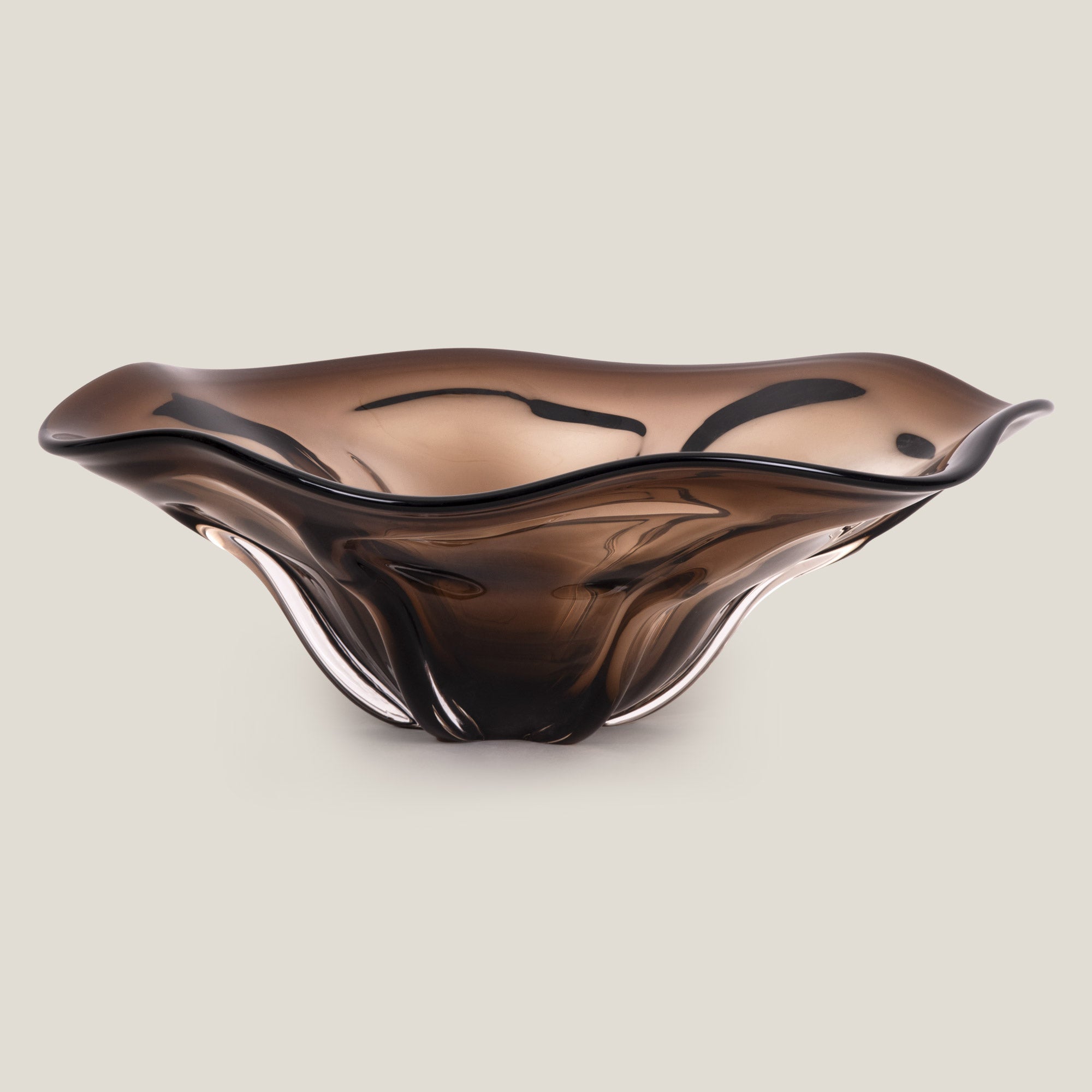 Sienna Brown Decor Bowl