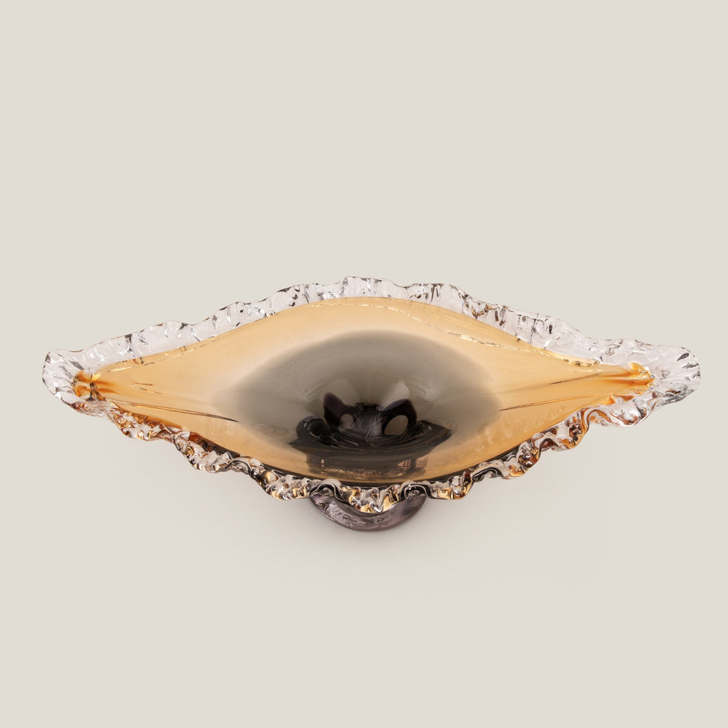 Antartica Amber Decor Platter