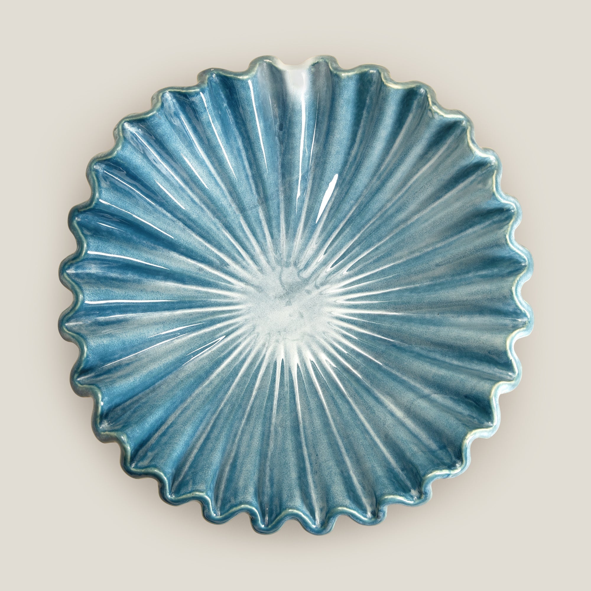 Tidal Blue Decor Platter