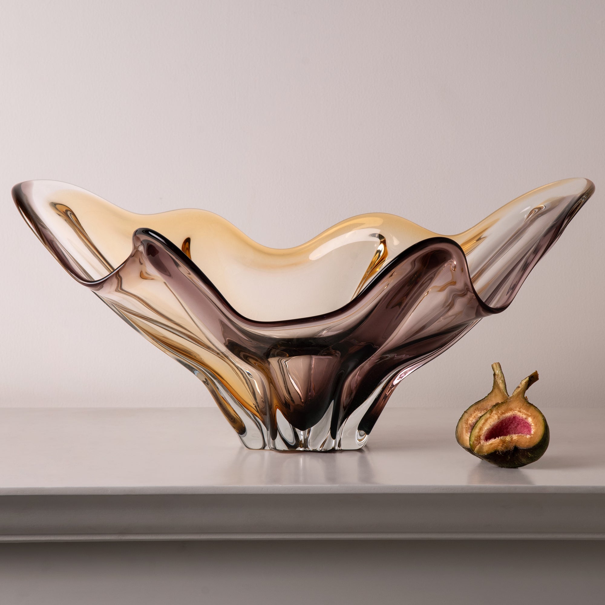 Violet Vista Purple Decor Platter